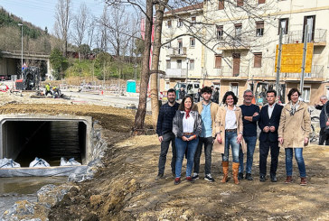 La regeneración del barrio Aramotz se hace aún más visible con el desvío del arroyo Larraginatxu