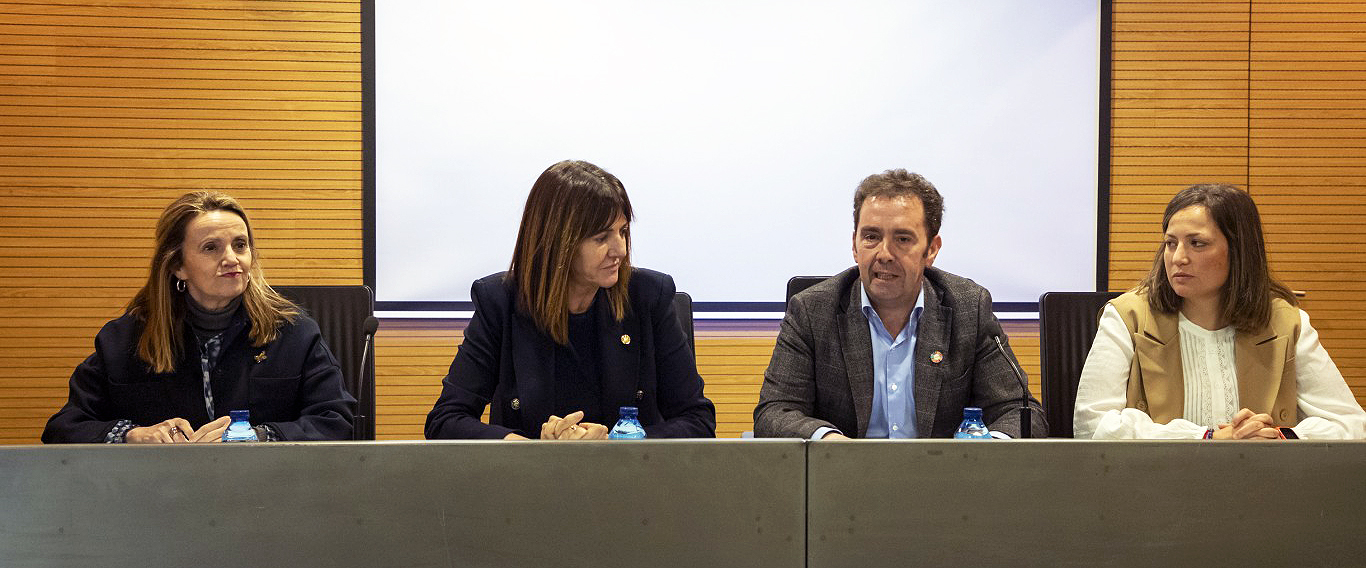 Jesica Ruiz, en la presentación del proyecto formativo.