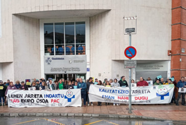 Denuncian en Durango nuevos recortes en los PAC de Osakidetza