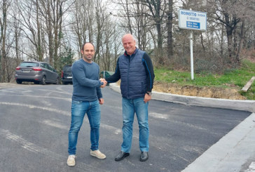 Los ayuntamientos de Abadiño y Garai concluyen la reparación del camino rural a Beratu y Aiartza