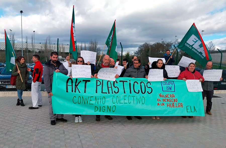Condenan a AKT Plásticos por vulnerar el derecho a la huelga