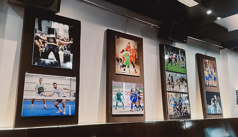 Luis Iturrioz expone una selección de fotografías de su archivo deportivo en el Jai Berri