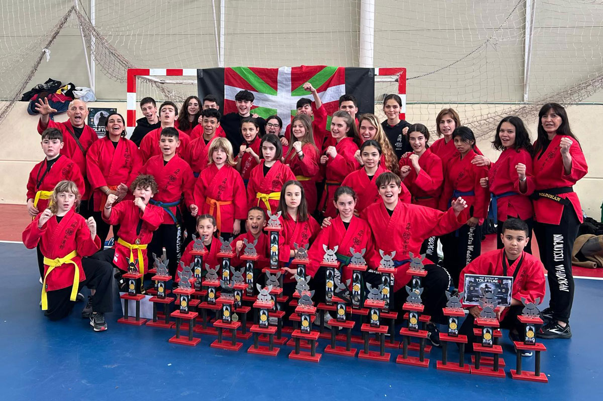 Integrantes del club Wadokan de Durango logran 55 medallas en el Open ‘La Batalla de Toledo’