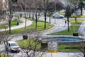 Las obras para impermeabilizar la fuente Euskadi y reparar su bomba hidráulica finalizarán este mes