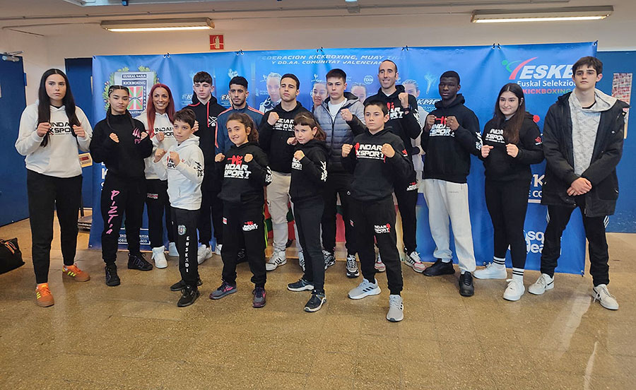 25 medallas en el Campeonato de Euskadi de kickboxing para Indar Xsport y Laureano Team