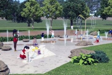 Berriz finaliza las obras del nuevo parque de chorros de agua, que se abrirá al público en mayo