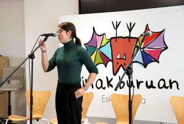 Naroa Iturrioz zornotzarrak irabazi du Bizkaiko eskolarteko bertsolari txapelketaren lehen kanporaketa