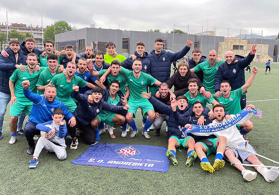 El Amorebieta B certifica el ascenso matemático a Preferente