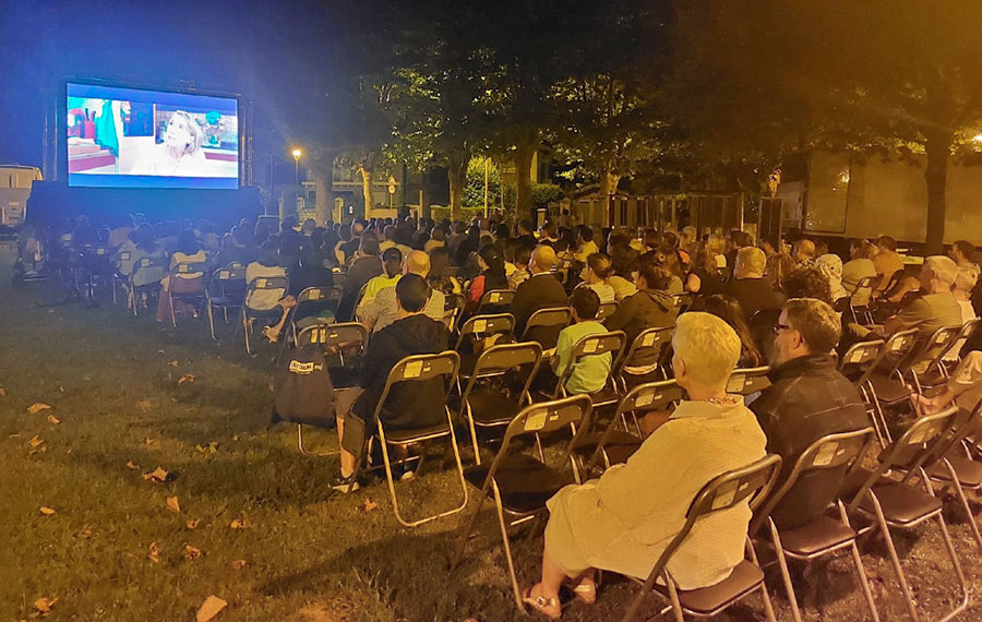 El cine de verano se traslada al pórtico de Andra Mari