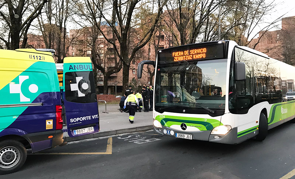 Elkarrekin Podemos pregunta por el conato de incendio en un vehículo de Bizkaibus en Durango