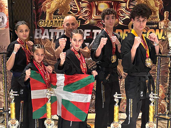 El Ninjutsu Wadokan regresa del Mundial de artes marciales con un botín de medallas