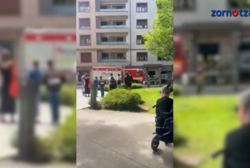 Dos personas son atendidas por inhalación de humo a causa de un incendio en Amorebieta