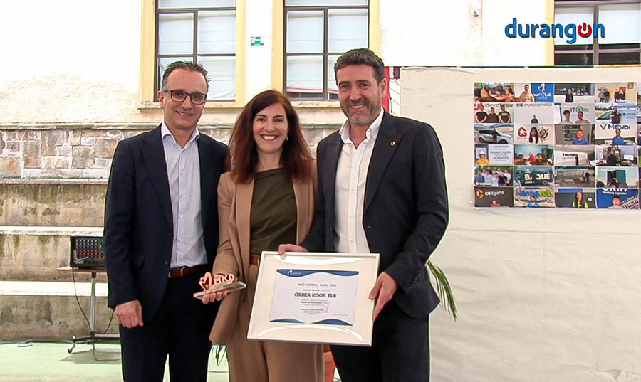 Maristak Durango reconoce a Orbea como pieza clave en la preparación de su alumnado