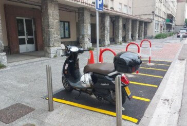 Ya está operativo el aparcamiento para motos de San Fausto