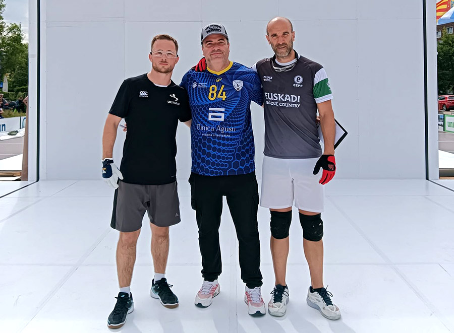 Egoitz Amantegi alcanza la final mundial de wallball tras una remontada épica