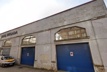 Comienzan los trabajos para reforzar la seguridad del pabellón que es sede de la brigada de obras