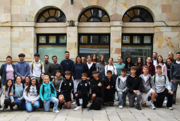 Estudiantes de intercambio alemanes son recibidos en el Ayuntamiento