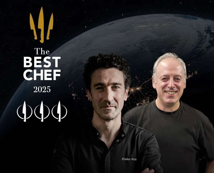Eneko Atxa y Bittor Arginzoniz, entre los mejores cocineros del mundo según The Best Chef Awards