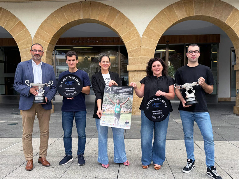 Las campas de Jauregibarria acogerán el domingo la 71 edición del Cross Internacional Zornotza