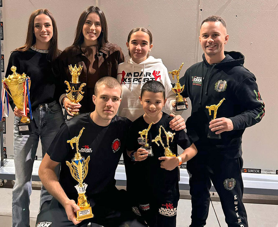 IndarXSport de Elorrio arrasa en los premios de la Federación Vasca