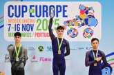 El zornotzarra Andoni Ibarra se proclama campeón de Europa de patinaje artístico sobre ruedas