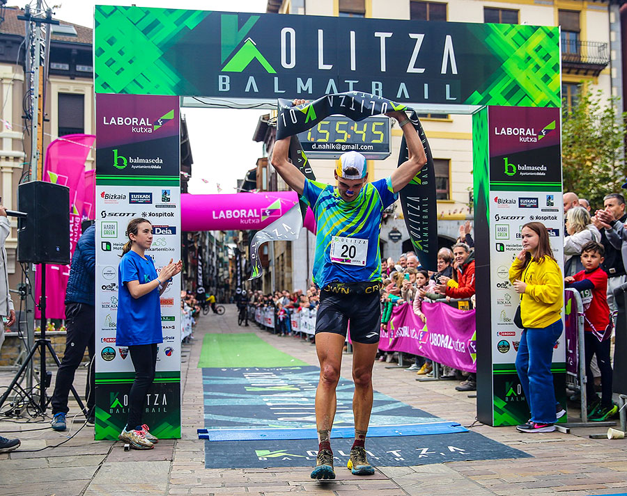 Gontzal Murgoitio vence con autoridad en la Kolitza Balmatrail