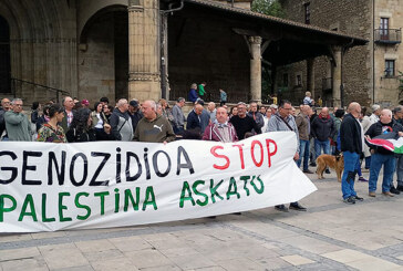 La coordinadora de Durangaldea en apoyo a Palestina convoca nuevas concentraciones para esta tarde