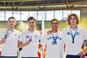 El Tabira arranca la temporada con un bronce en el Campeonato de España de salvamento