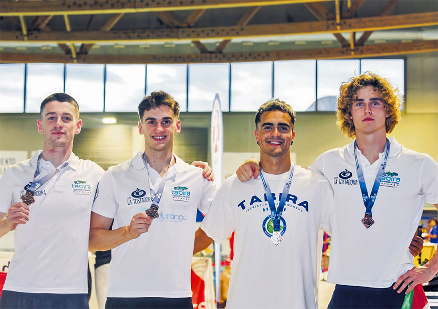 El Tabira arranca la temporada con un bronce en el Campeonato de España de salvamento