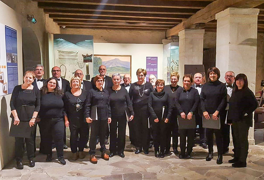 La Coral de Zaldibar lanzará el txupinazo de las fiestas de invierno por su 80 aniversario