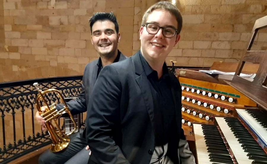Órgano y trompeta se dan cita esta tarde en la Basílica de Andra Mari