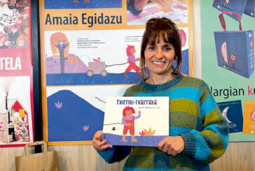 “Idazketa eta ilustrazioa uztartzean hirugarren hizkuntza bat sortzen da”