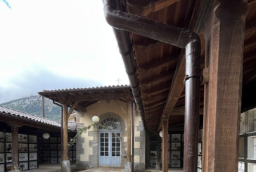 Mañariko Udalak hilerriko teilatuetako euri-urak biltzeko kanalizazio sistema bat jarri du