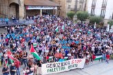 La coordinadora de Durangaldea en apoyo a Palestina mantiene sus protestas en contra del genocidio