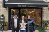 Floristería Bekoa gana el Concurso de Escaparates Navideños
