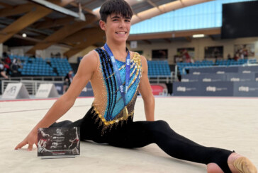 Histórico oro estatal para el club Olazarmendi en la primera Copa Base masculina de rítmica