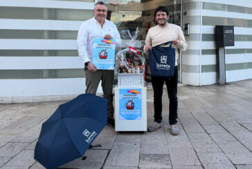 Iurreta regala paraguas y sortea cestas de Navidad para impulsar el comercio local
