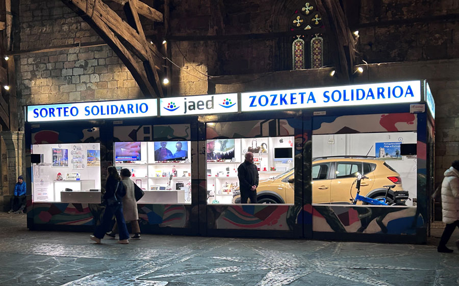 A la JAED ya sólo le quedan la mitad de las papeletas