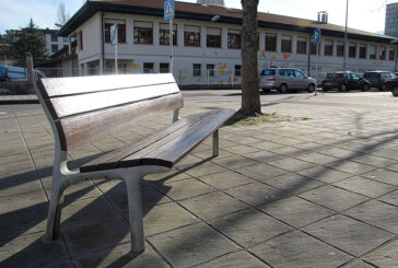 Laubidetako 20 banku zaharberritu dituzte Durangoko Oinarrizko Lanbide Heziketako ikasleek