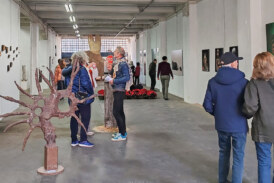 El colectivo Eskuahaldunak inaugura hoy su nueva exposición