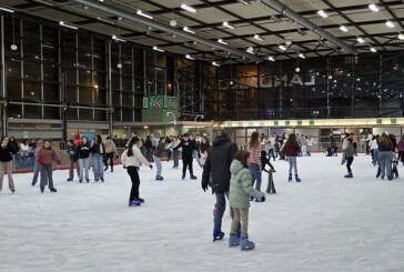 La pista de hielo de Durango bate su récord con 8.873 personas usuarias