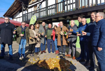 Fernando González, chef de La Revelía de Amorebieta, nuevo embajador de la sidra vizcaína