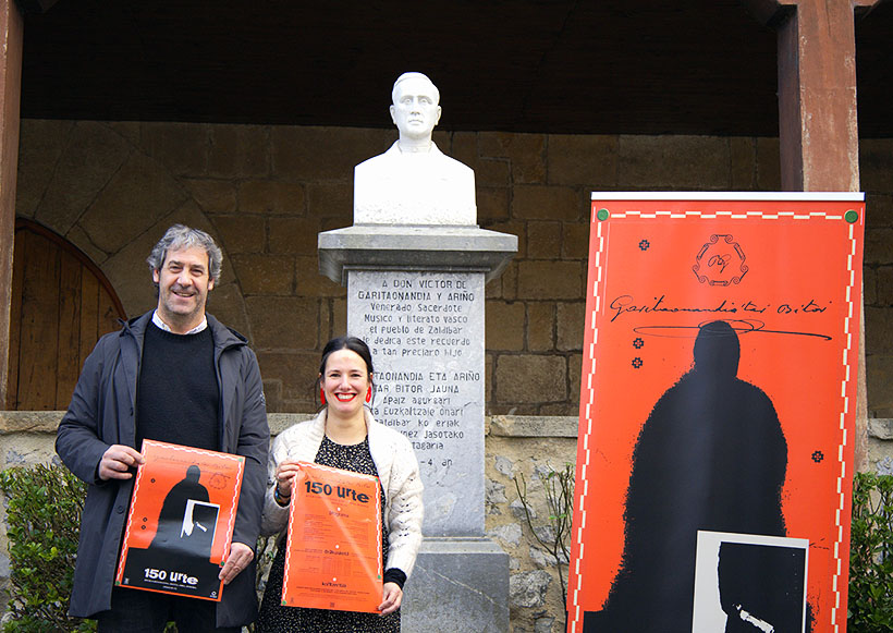 Bitor Garitaonandiaren ekarpena omentzeko ekitaldi-sorta, haren jaiotzaren 150. urtemugan