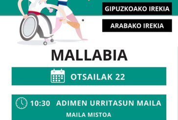 Mallabiko frontoia Euskal Pilota Egokituaren Zirkuituko jardunaldi baten lekuko izango da