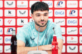 El central Unai Egiluz regresa a los entrenamientos tras su grave lesión: “Mi sueño es jugar en San Mamés”