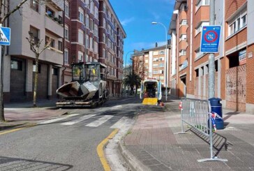 Las obras de asfaltado proseguirán la próxima semana tras las reparaciones en Gallanda y Oiz