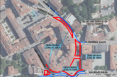 Las obras de peatonalización de la calle Karmen provocan cambios circulatorios en ‘La Patata’
