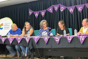 Un mural colectivo dará inicio al programa del 8 de marzo en Iurreta