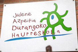 Julene Azpeitia Haurreskolan matrikulazio epea apirilean zabalduko da