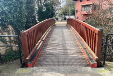 Instalan mallas antideslizantes en puentes de Intxaurrondo y Pinondo